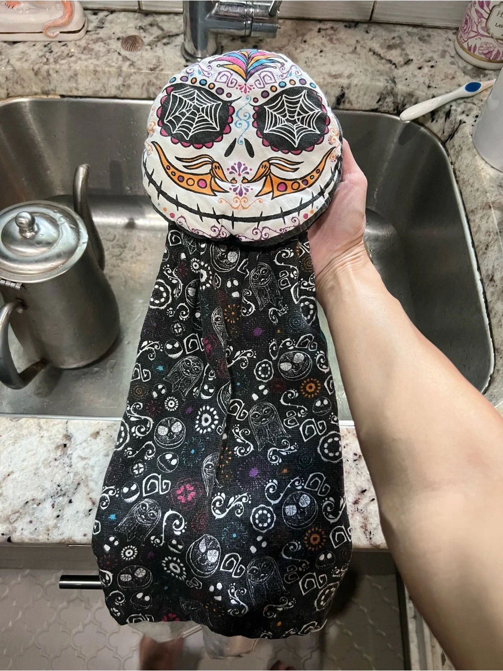 Jack Skellington Hanging Towel in excellent condition!